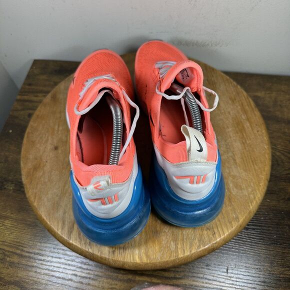 Nike Air Max 270 Shoes Womens Size 11 Bright Crimson Blue CI5856-600 Mesh - Picture 4 of 8